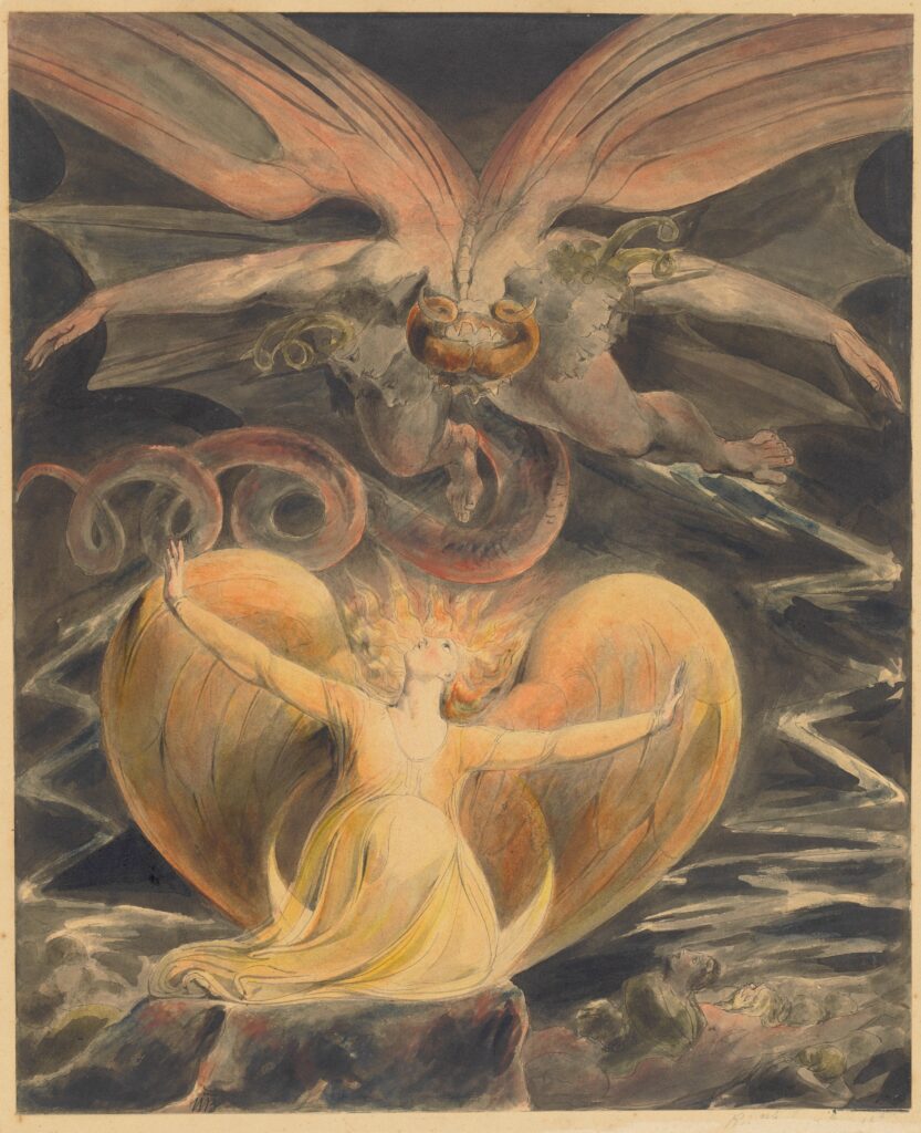 The Great Red Dragon and the Woman Clothed with the Sun - William Blake